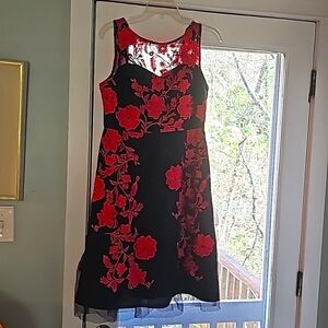 Black and Red dress, size 6P